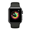 ساعت هوشمند اپل واچ 3  38mm Space Gray Aluminum Case with Gray Sport Band